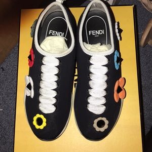Fendi Flower Sneakers